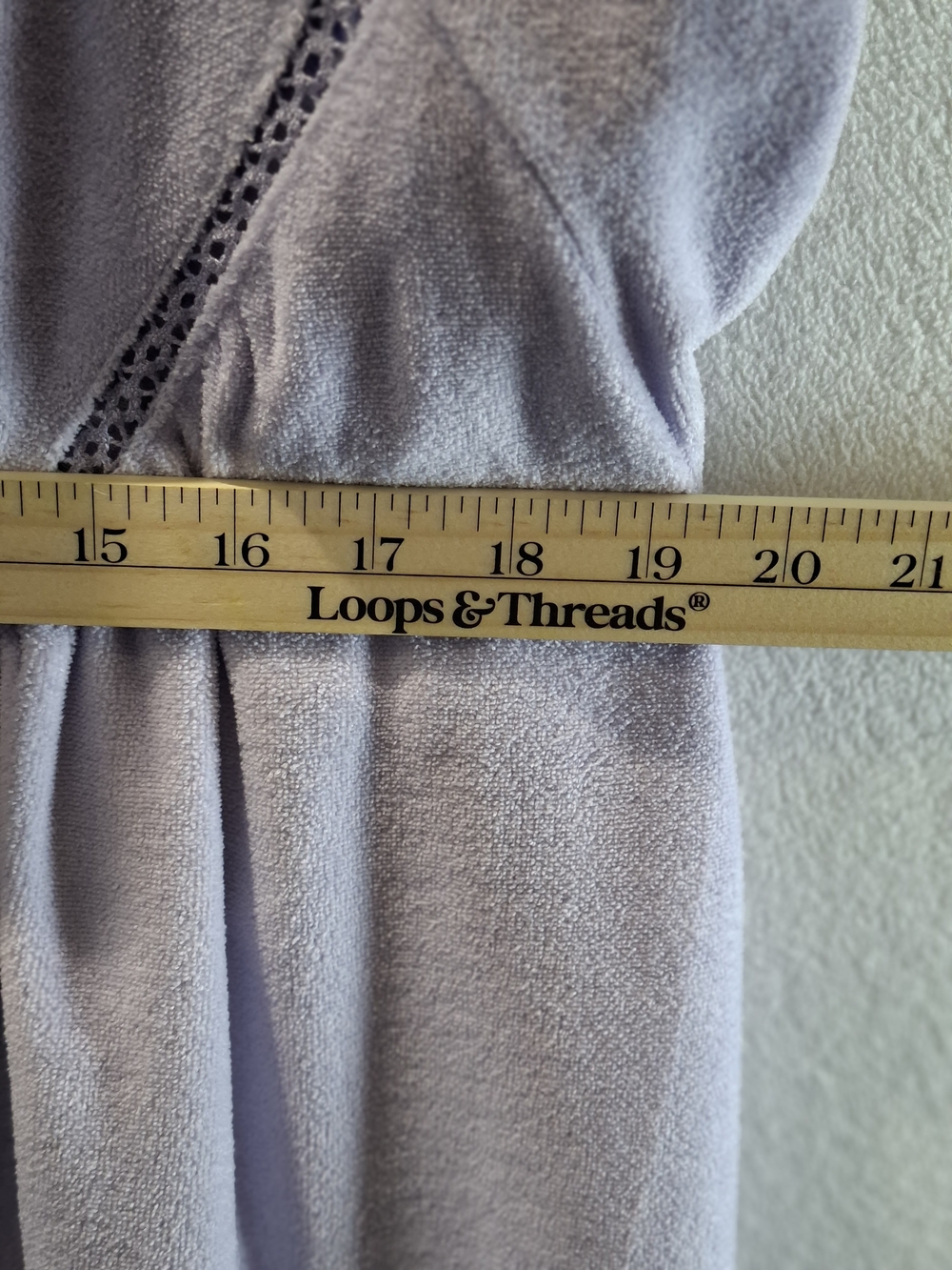 Lavender Grandma House Dress Gown - Picture 6 of 15